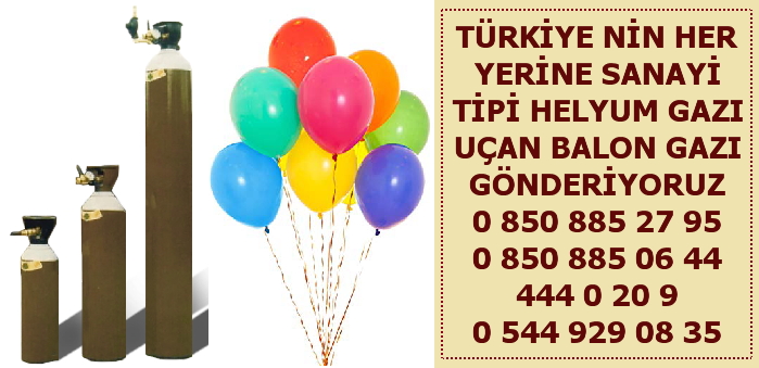Antalya Uncal Helium gas tank helyum gaz tp